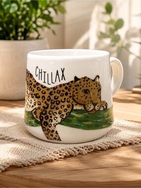 Opalhouse, Chillax Cheetah Mug